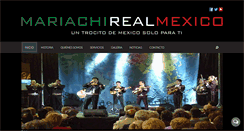 Desktop Screenshot of mariachirealmexico.com